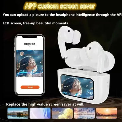 A9 Pro Wireless Earbuds with ANC & Touch Controls