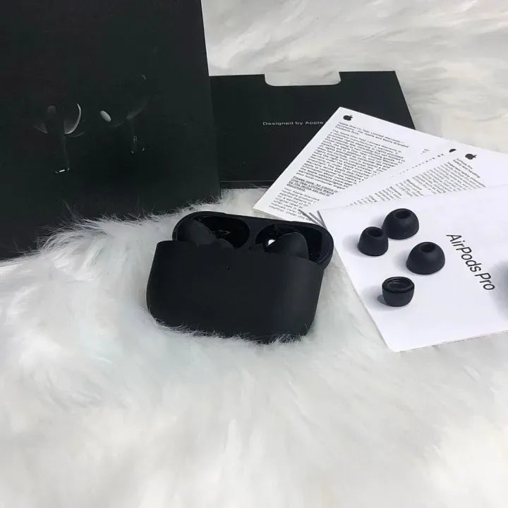 Black Edition Pro Earbuds – ANC | Wireless Charging | iOS & Android Compatib